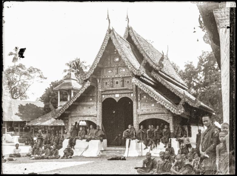 A view of Wat Buppharam.